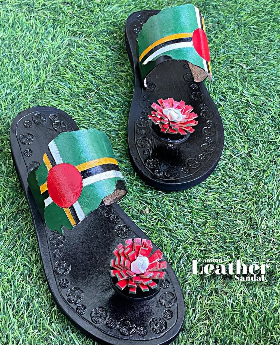 "Dominica Bloom" Independence Pride Sandal_0
