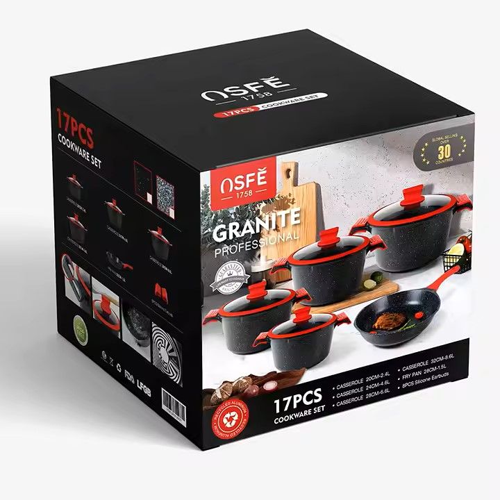 17 PCS GRANITE PRO COOKWARE SET_1