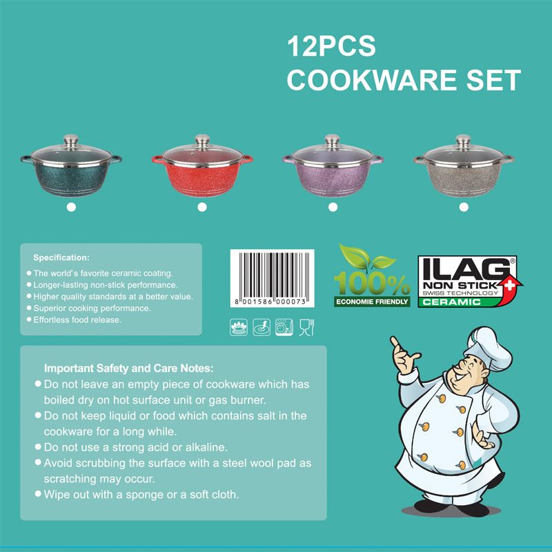7 PCS BOWEN GRANITE COOKWARE_4