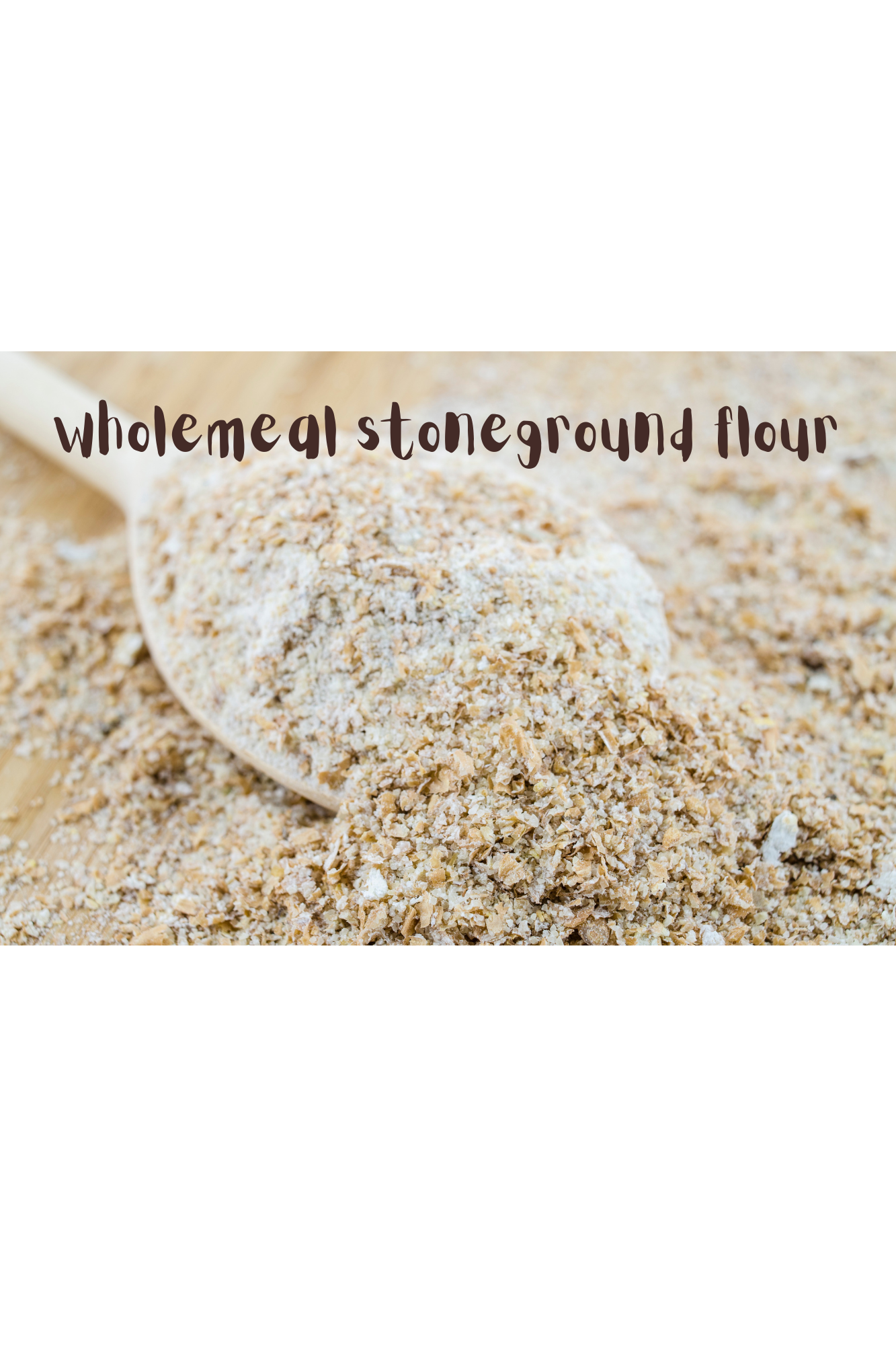 Wholemeal Stoneground Wheat Flour 1 kg_0