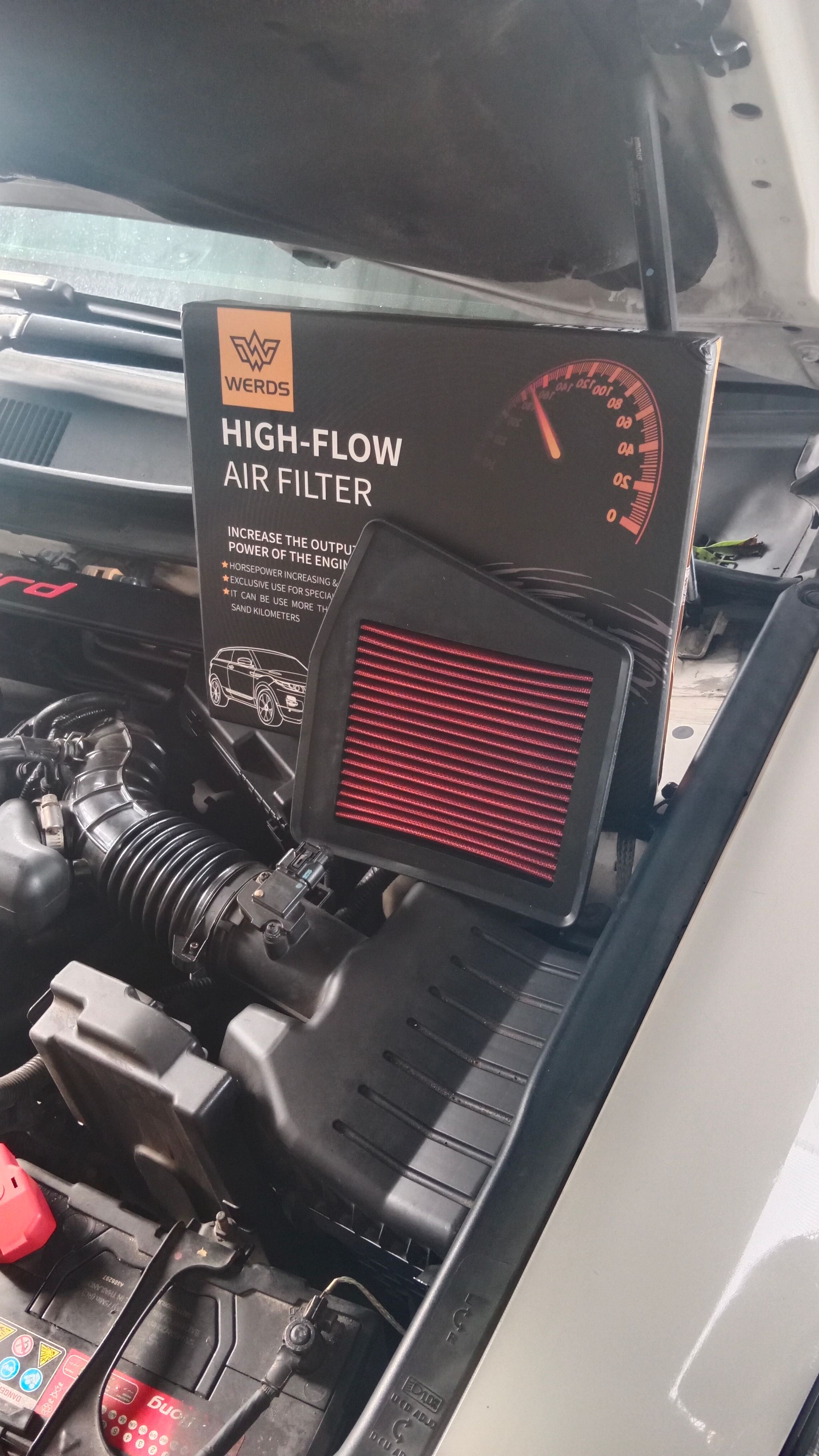   [HONDA ACCORD TAO 8th Gen 2008–2013] WERDS High-Flow Air Filter + PERCUMA Penapis Aircond Karboní_3