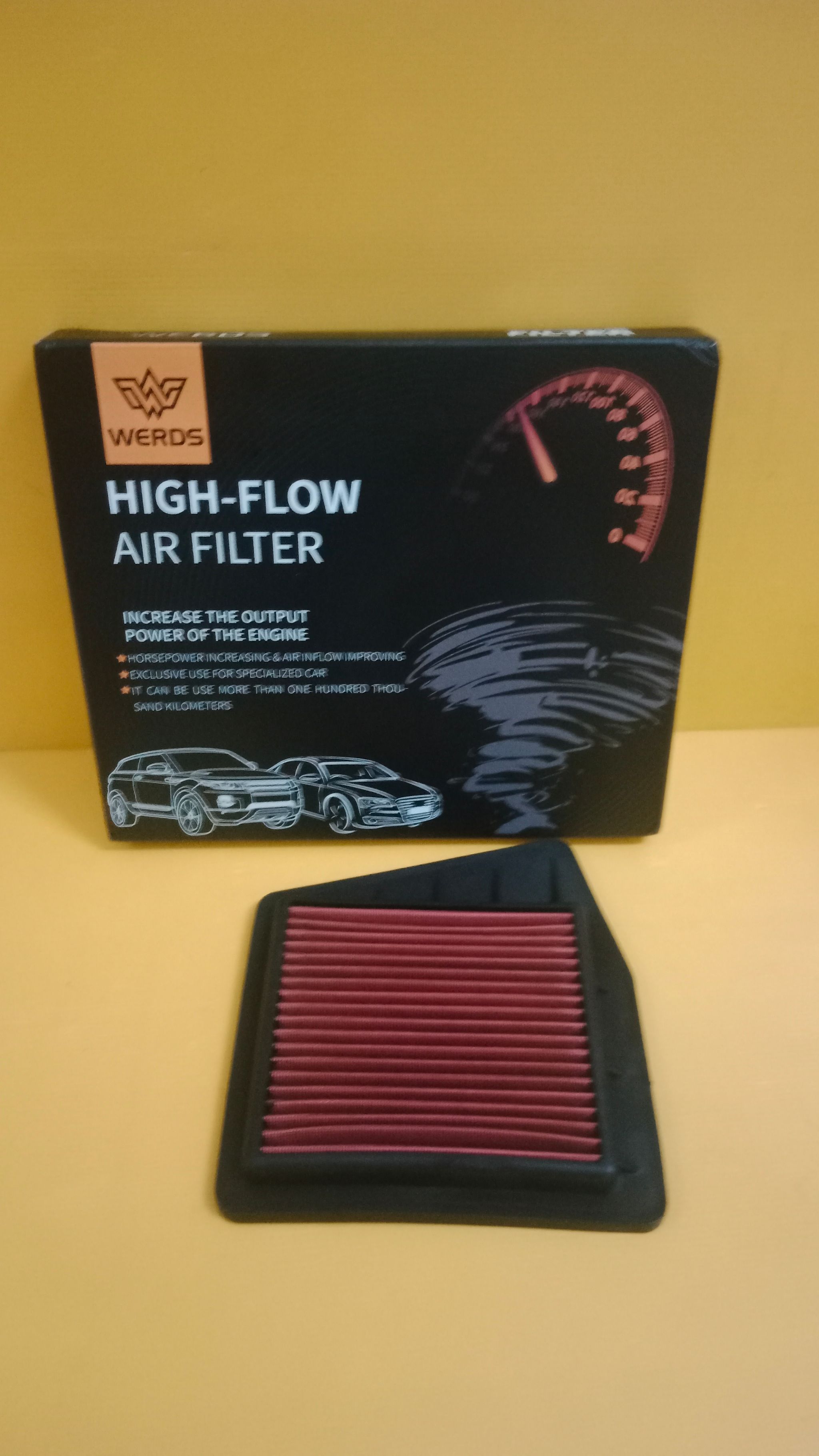   [HONDA ACCORD TAO 8th Gen 2008–2013] WERDS High-Flow Air Filter + PERCUMA Penapis Aircond Karboní_11