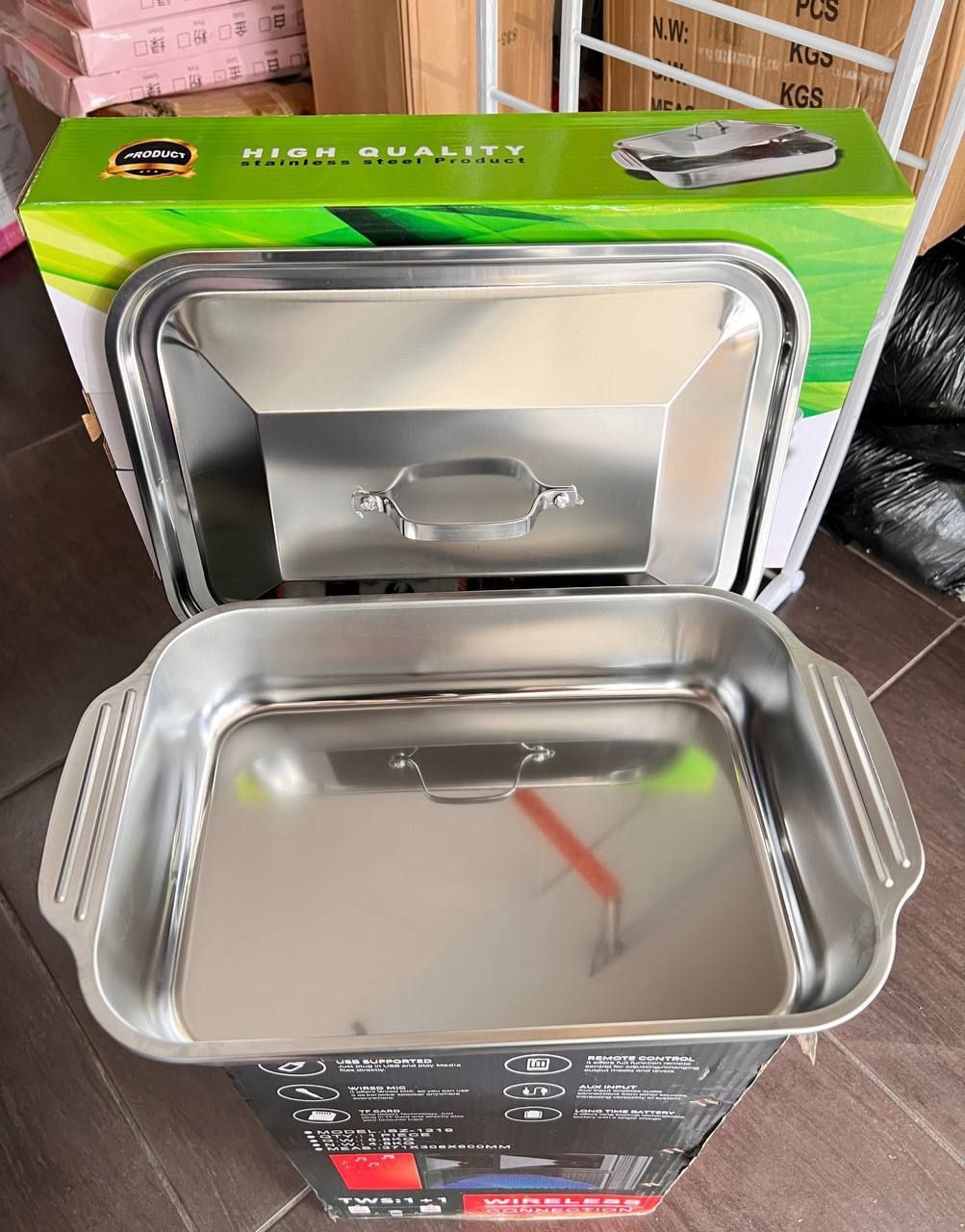 STAINLESS STEEL BUFFET_0