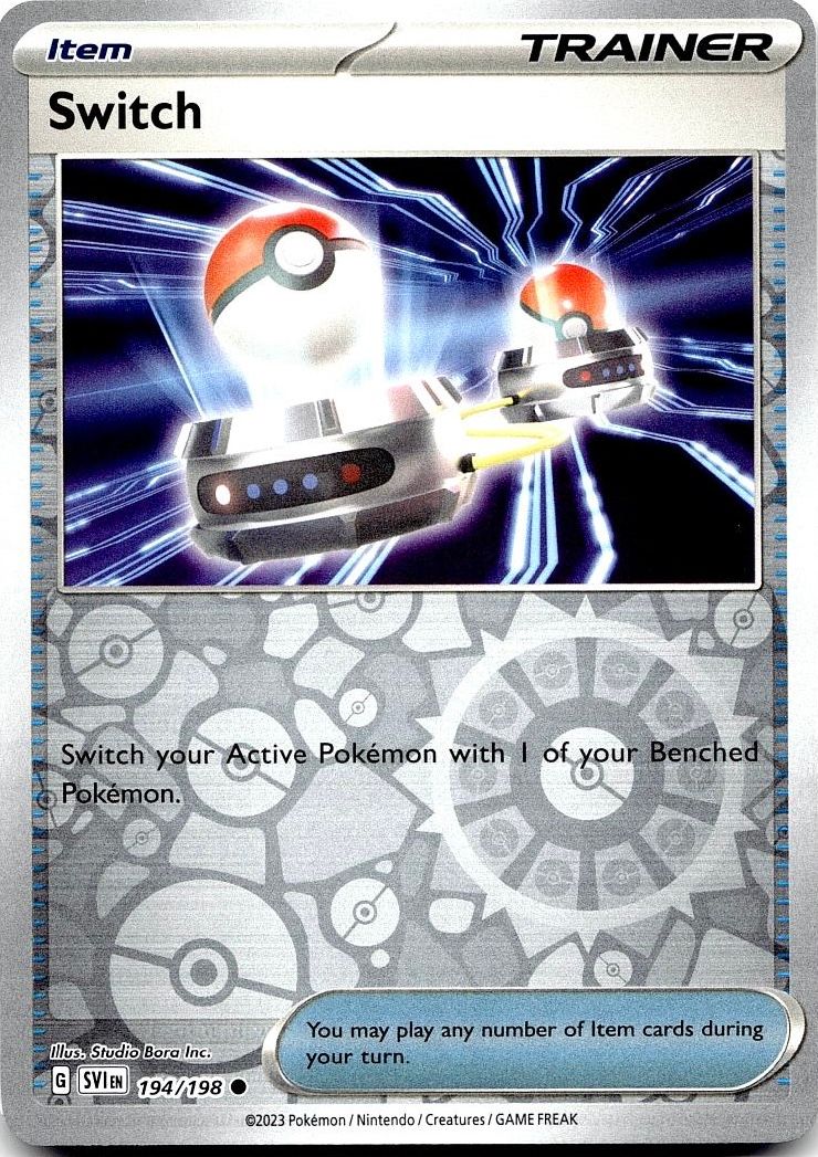 Switch Reverse Holo 194/198 Scarlet & Violet_0