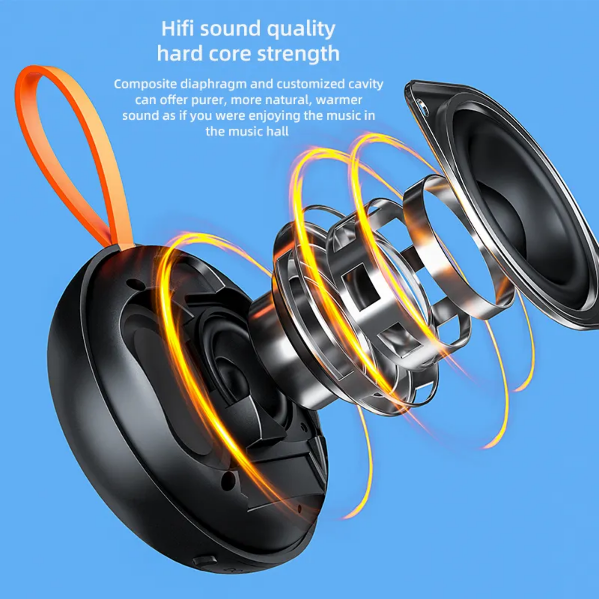 Portable Magnet Mini BT Speaker_3