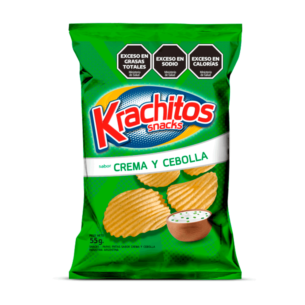 Papas Fritas Krachitos Crema y Cebolla 55gr_0