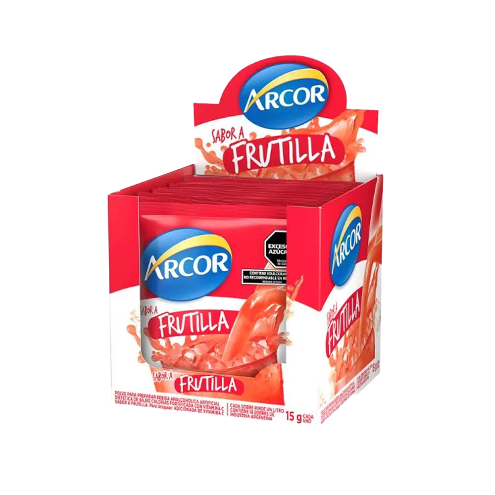 Jugo en Polvo Arcor sabor Frutilla_0