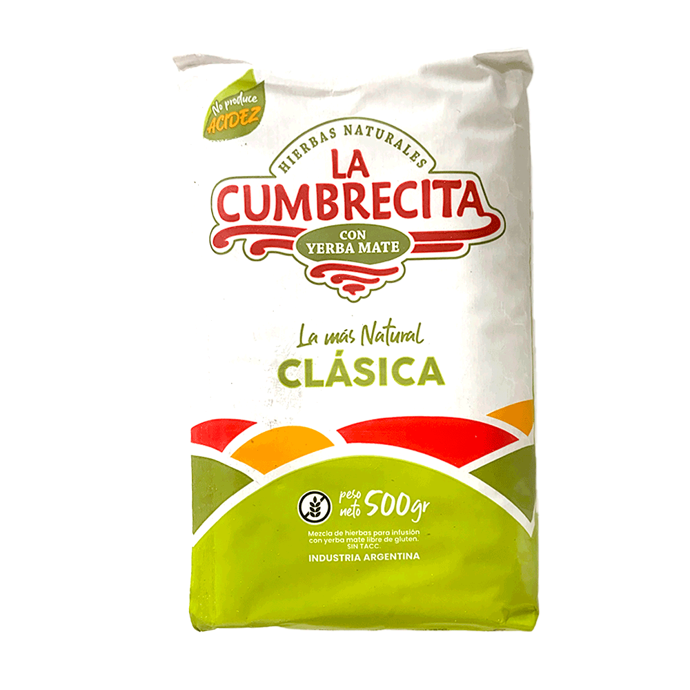 Yerba Mate La Cumbrecita Clásica 500gr_0