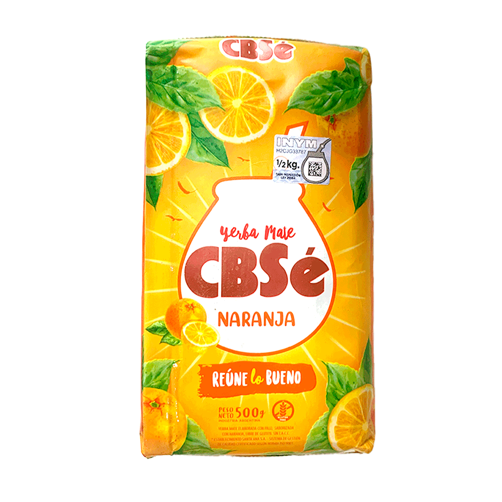 Yerba Mate CBSe Naranja 500gr_0