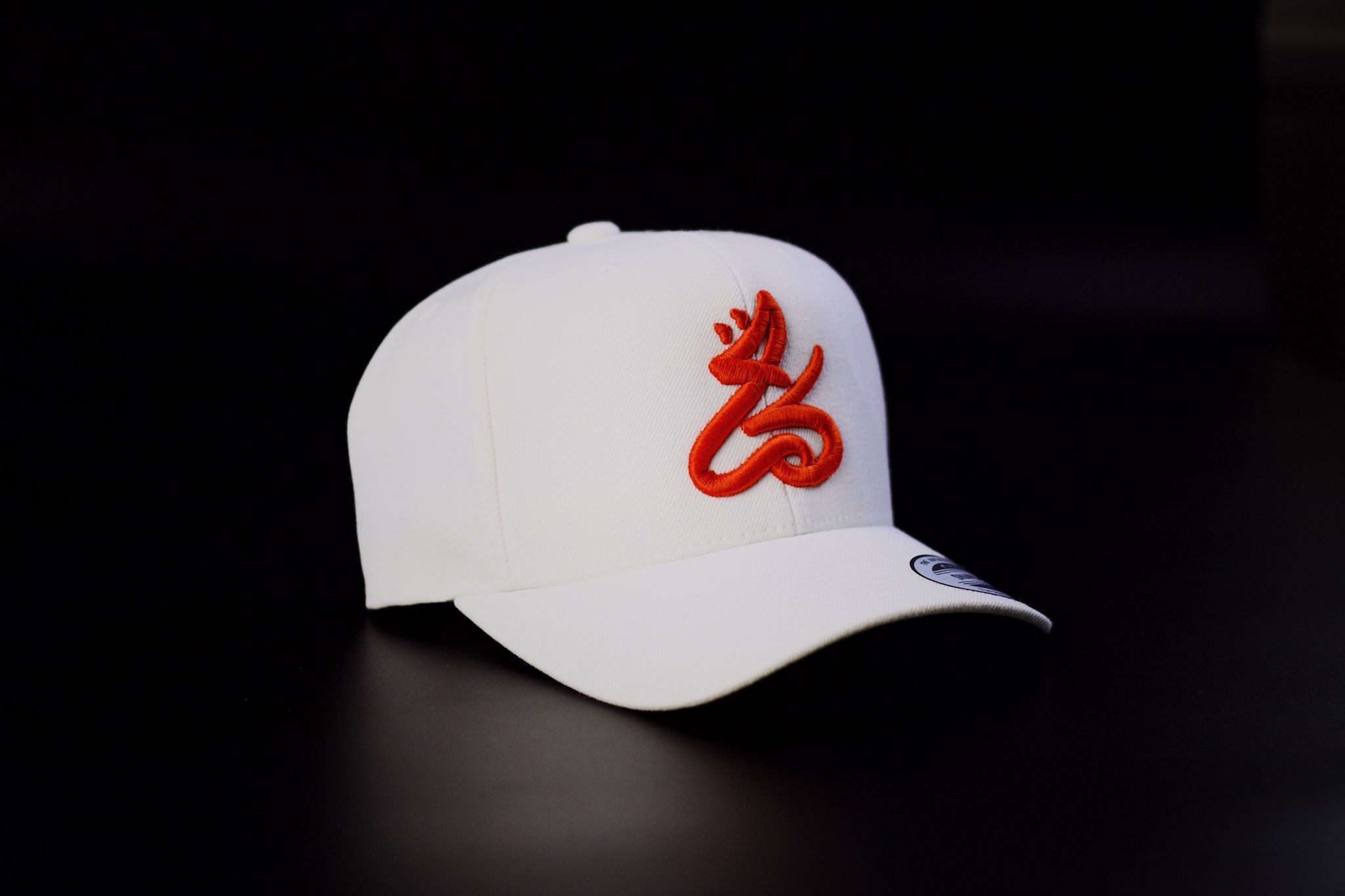 Classic كُمّة Snapback (WHITE/ORANGE)_0