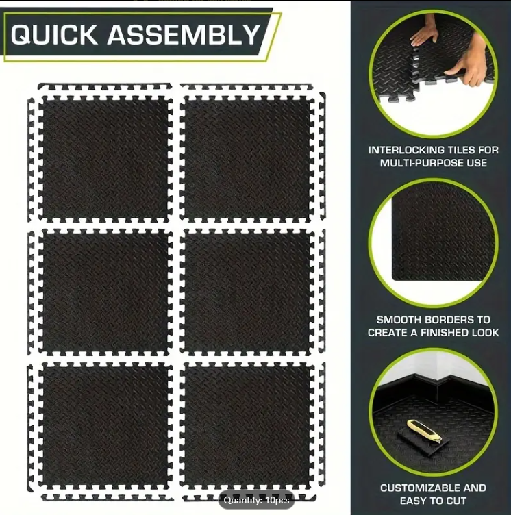 10 Piece Interlocking Fitness Mats _2