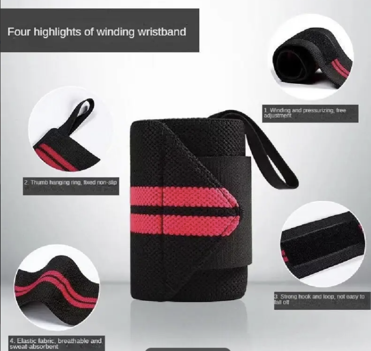 2 Piece Wrist Support Straps _2
