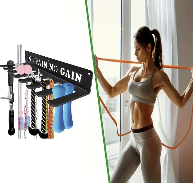 8 Hook Wall mount Storage rack _2