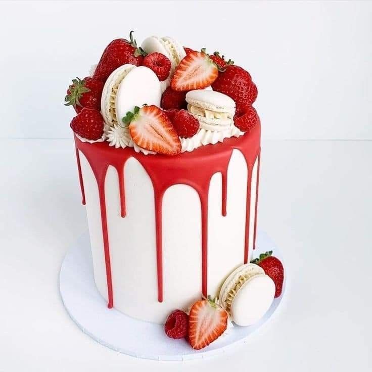 7 inches 3 layer Decadent Whipped cream Cake _2