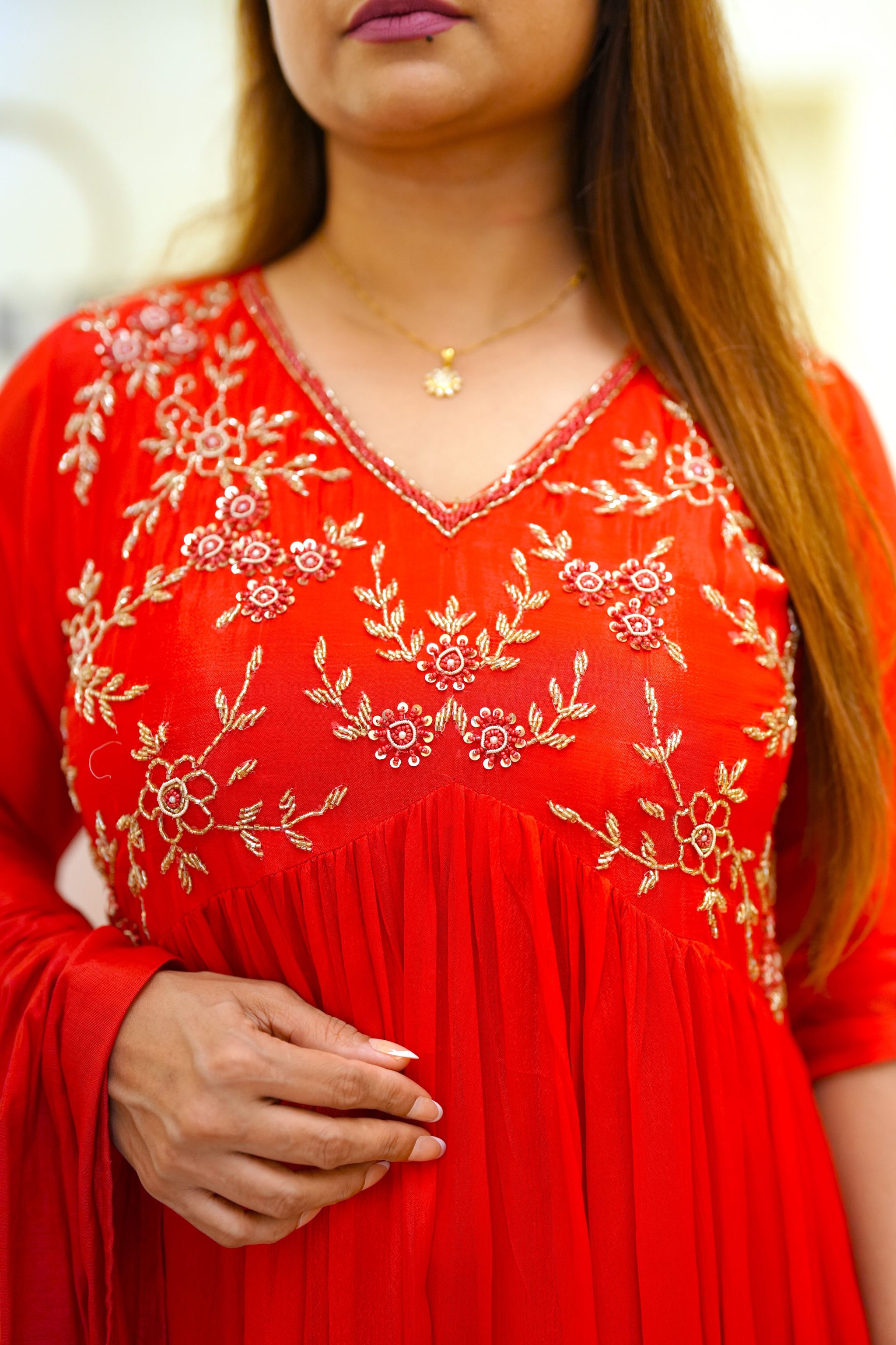 Red Chinnon Set_1