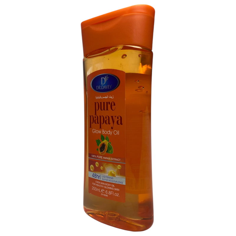 200ml Pure papaya Glow Body Oil - Even Skin_4