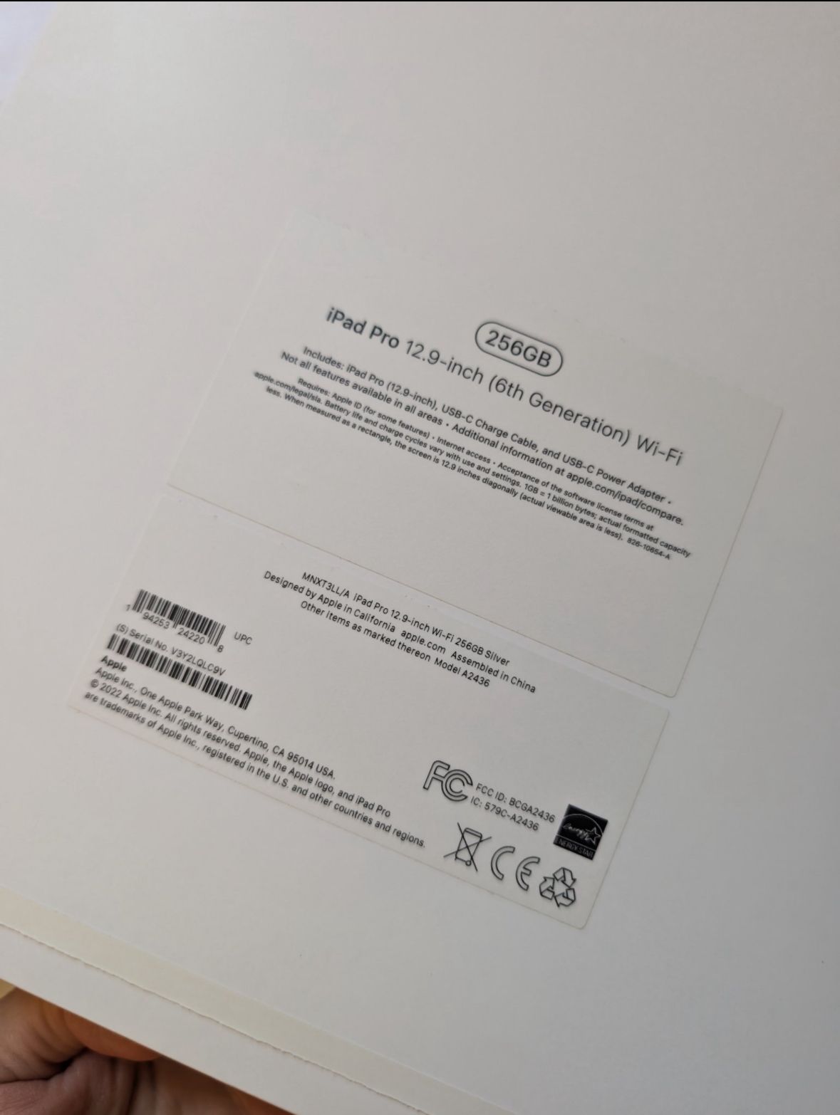 iPad Pro 12.9" 256G 6th Generation M2 Wifi - Space Gray_3