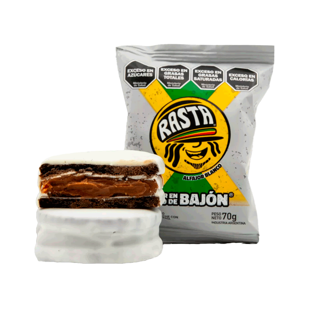 Alfajor RASTA Blanco 70g_0
