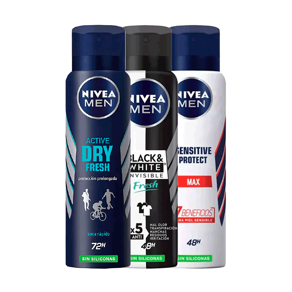 Antitraspirante Nivea Men Varios 150 ml_0