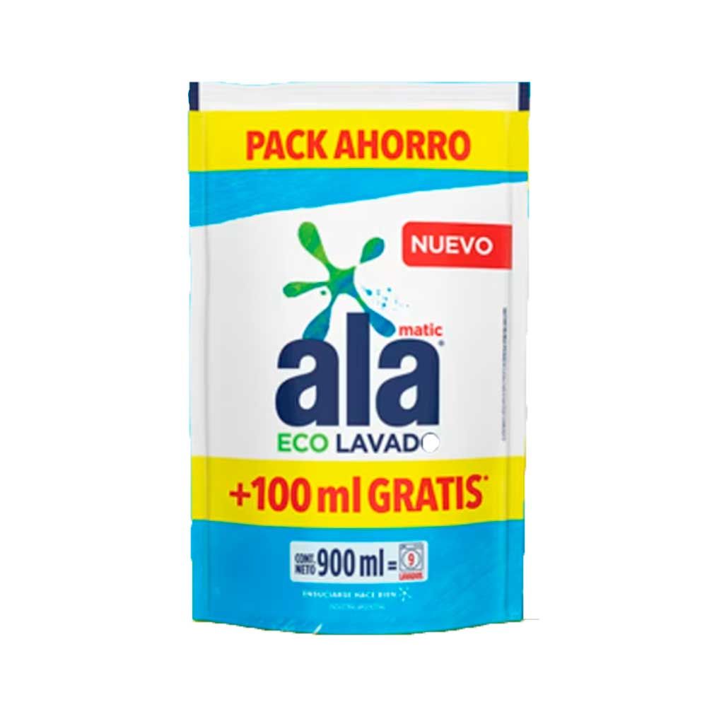 Jabón Liquido Ala Matic EcoLavado 900ml_0