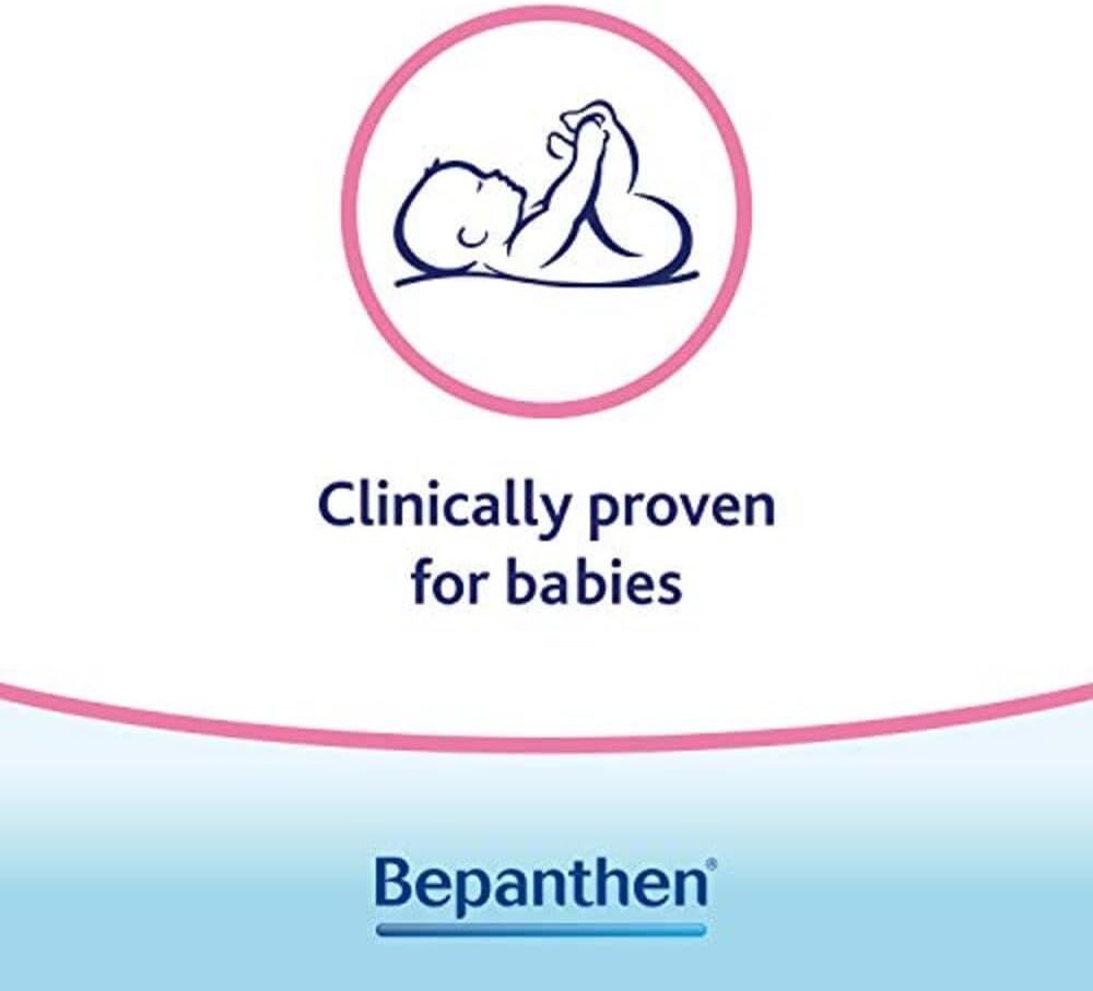 Bepanthen Nappy Care Ointment | Nappy Cream with Provitamin B5 | Suitable for Newborns Skin, 100 g (Packing May Vary)._3