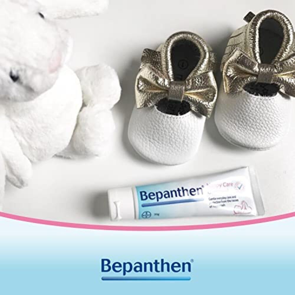 Bepanthen Nappy Care Ointment | Nappy Cream with Provitamin B5 | Suitable for Newborns Skin, 100 g (Packing May Vary)._6
