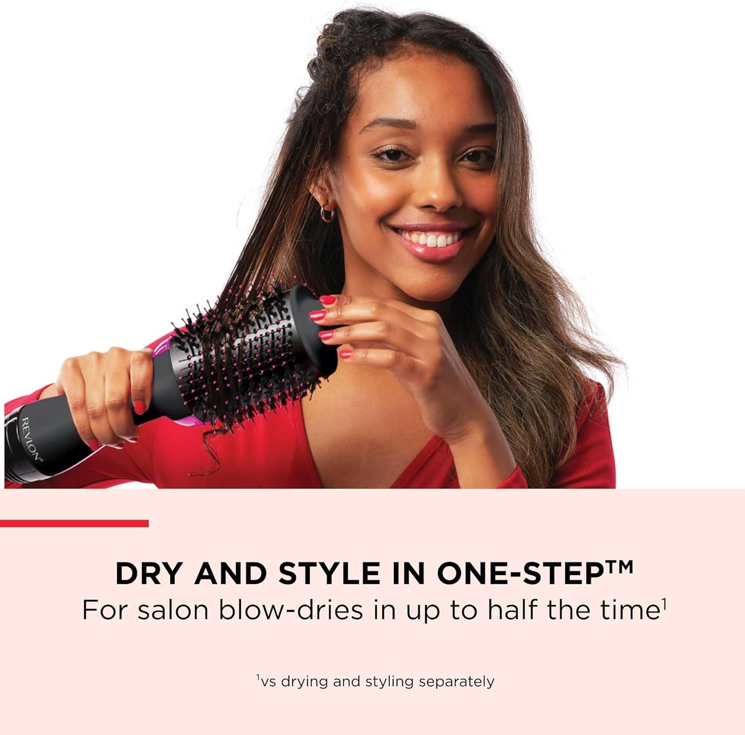Revlon Salon One-Step Hair Dryer & Volumiser with Sectioning Comb Included (for mid to Long Hair, One-Step Technology, 2-in-1 Styling Tool, Ionic & Ceramic Technology) RVDR5222UKAMZ_7