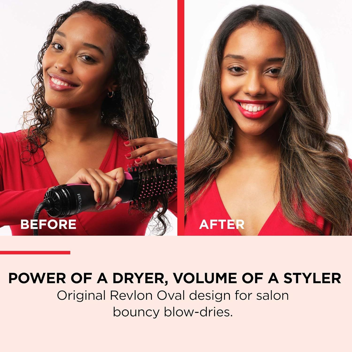 Revlon Salon One-Step Hair Dryer & Volumiser with Sectioning Comb Included (for mid to Long Hair, One-Step Technology, 2-in-1 Styling Tool, Ionic & Ceramic Technology) RVDR5222UKAMZ_6