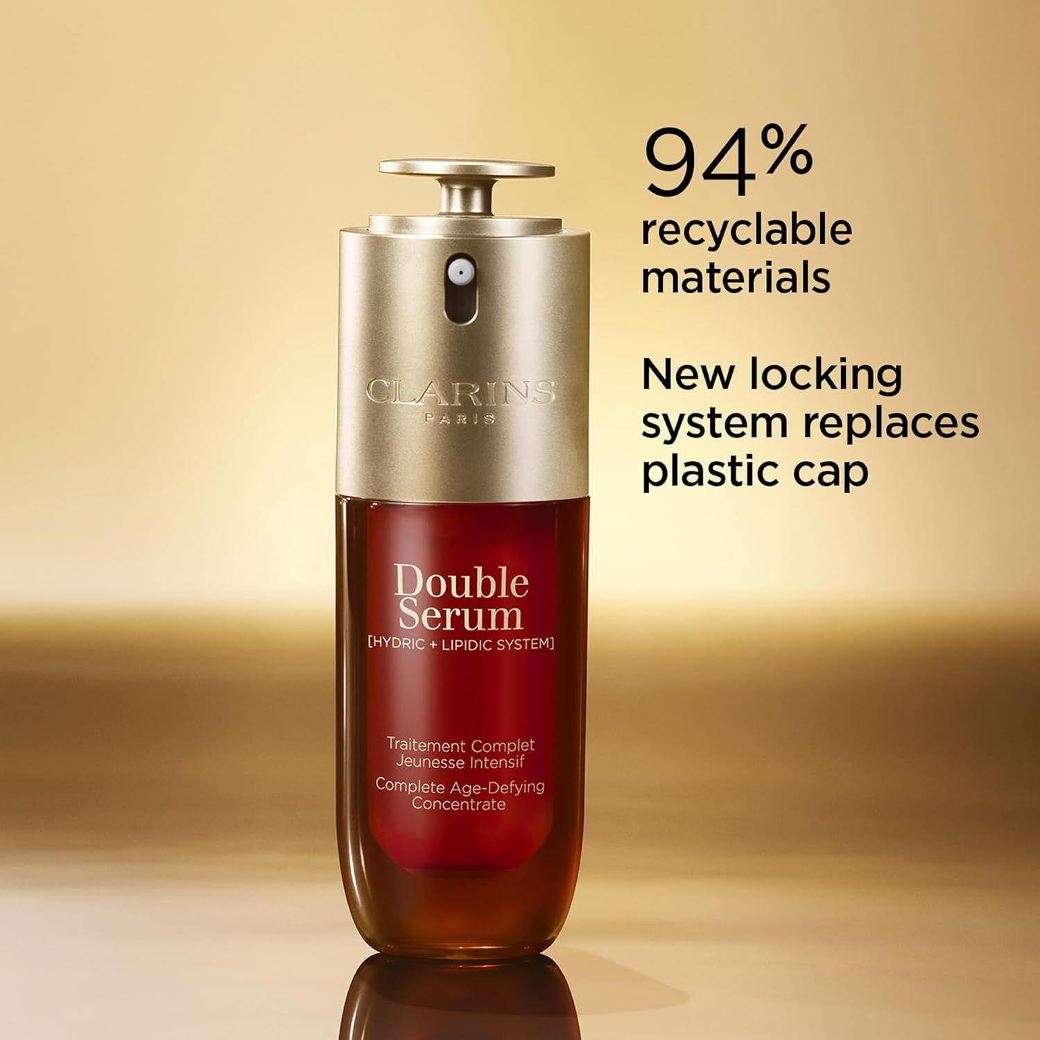 Clarins NEW Double Serum | Anti Aging Face Serum | Visibly Firms, Smoothes, Boosts Radiance, and Refines Pores | 24H Hydration | All Skin Types - 50 ml (Pack of 1)_6