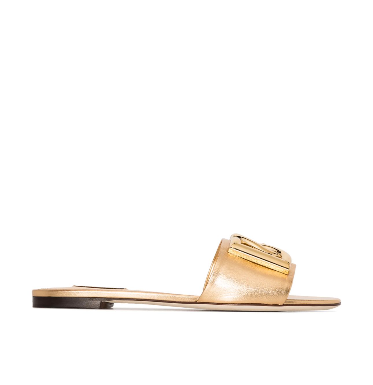 Dolce Gabbana gold flats - LIMITED EDITION _3
