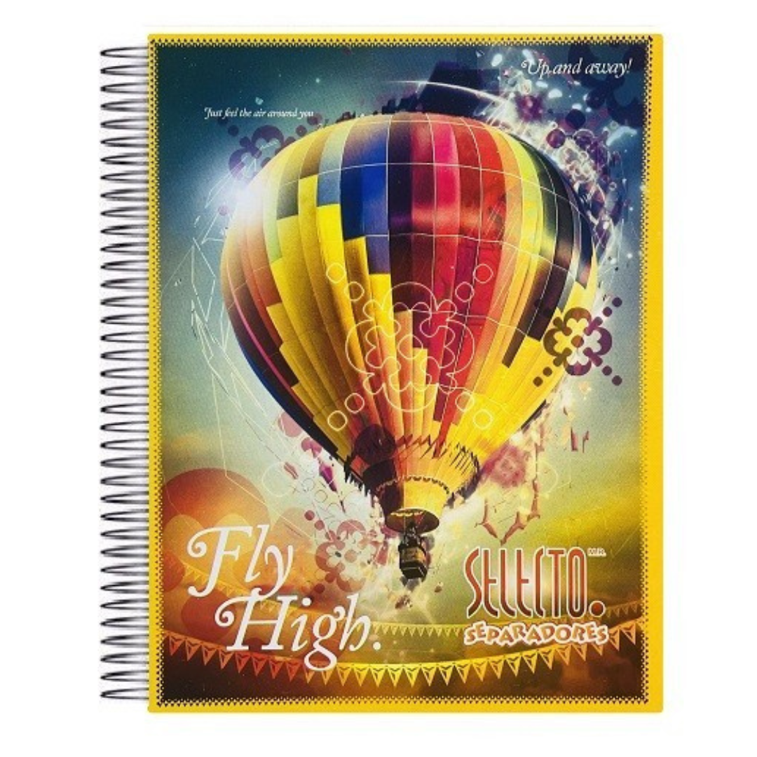 Cuaderno profesional 200 hojas Selecto Pasta dura_0