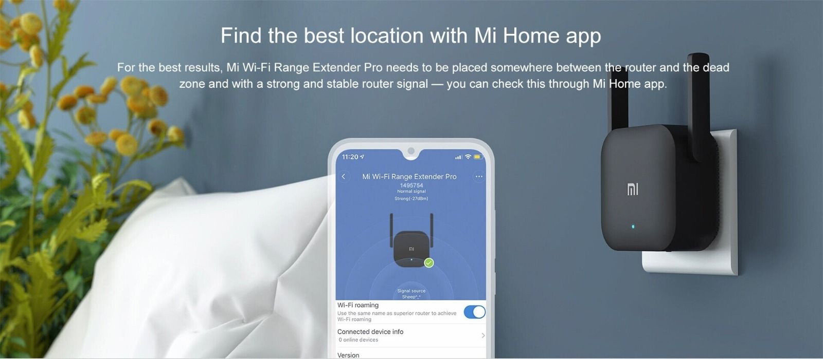XIAOMI Original Mi WiFi 300Mbps Range Extender Pro + Socket_3