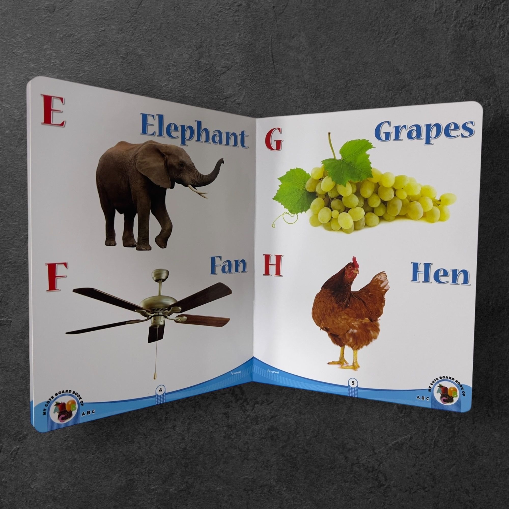 كتاب My cute board book of A B C _2