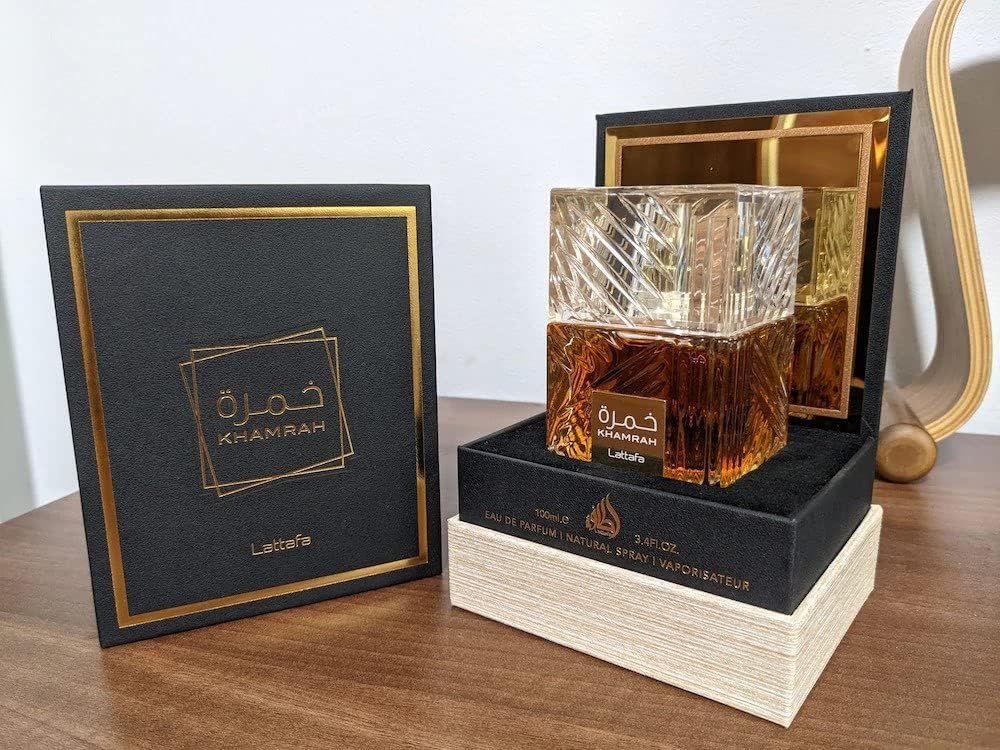 Khamrah by Lattafa for Men - 3.4 oz EDP Spray_4