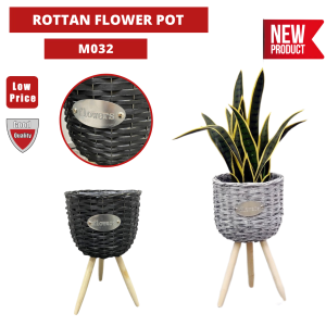 ROTTAN FLOWER POT - M032 (PASU)_0