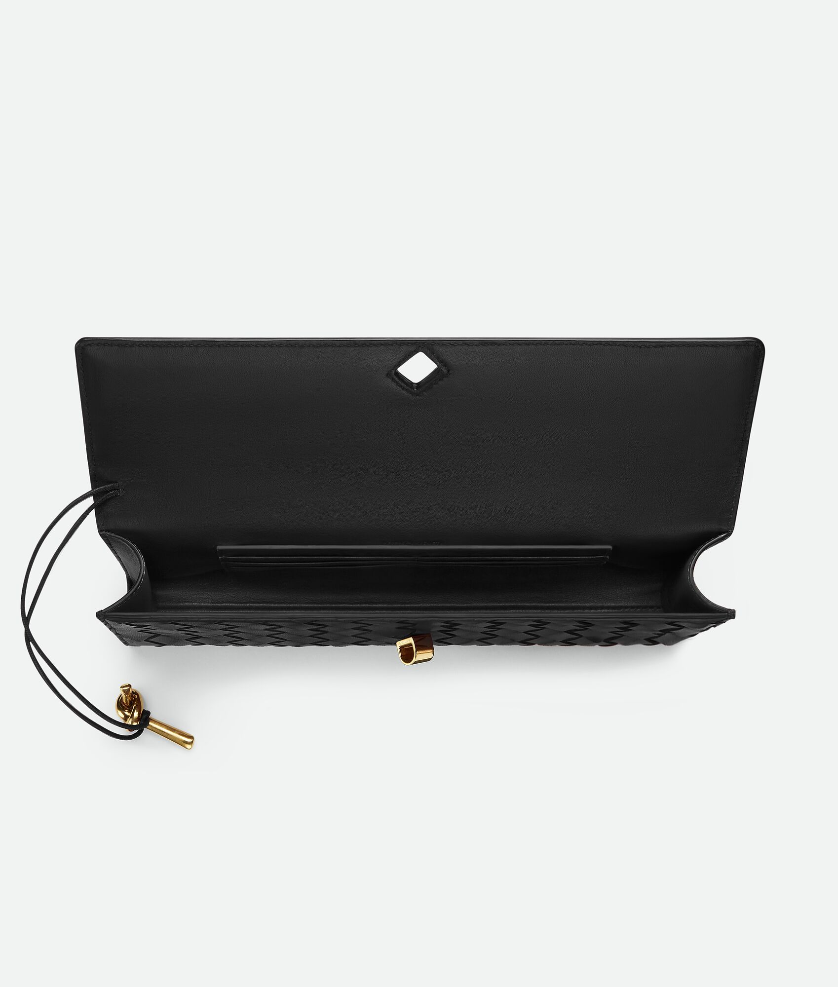 Bottega venetta andiamo clutch black _10