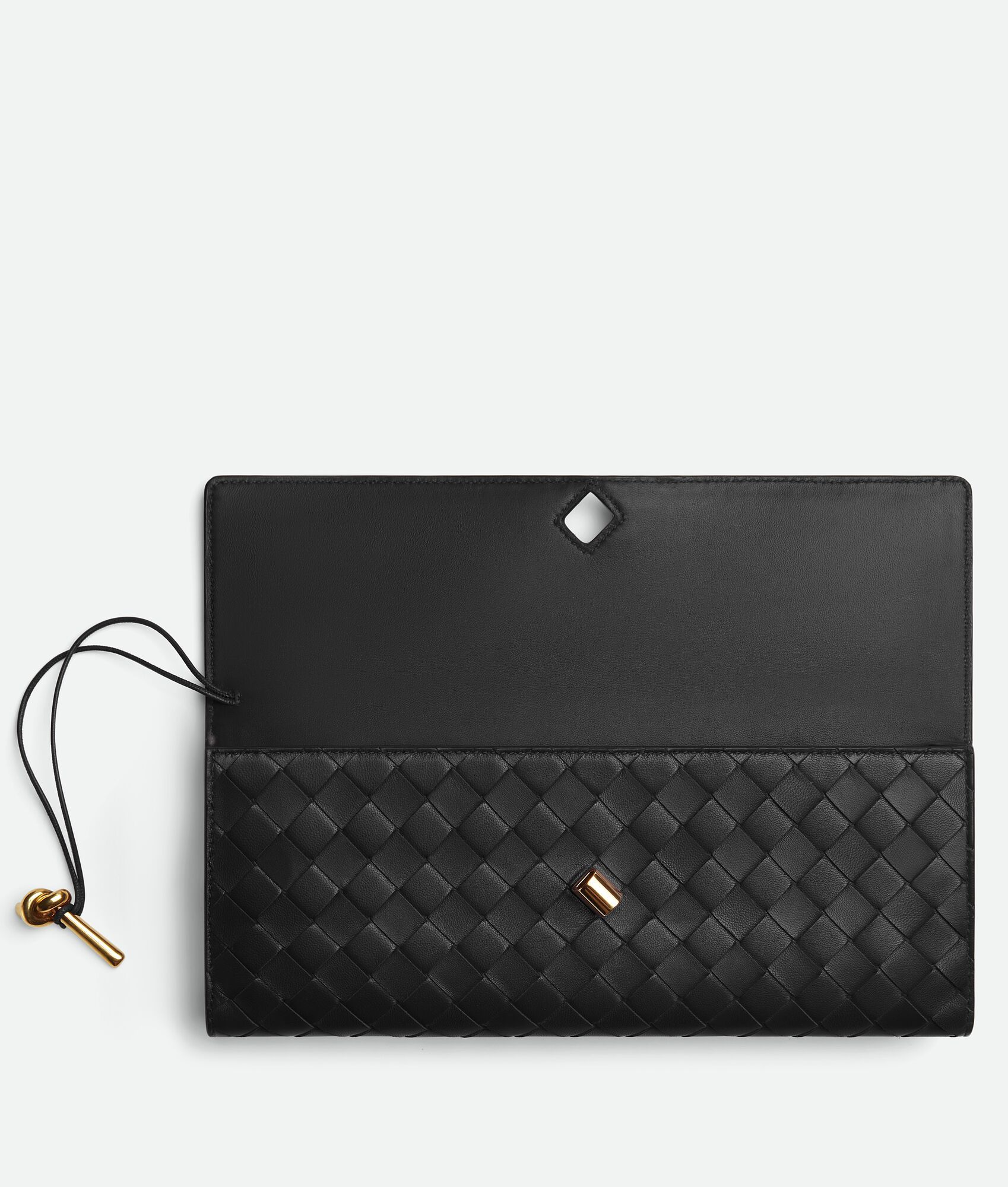 Bottega venetta andiamo clutch black _8