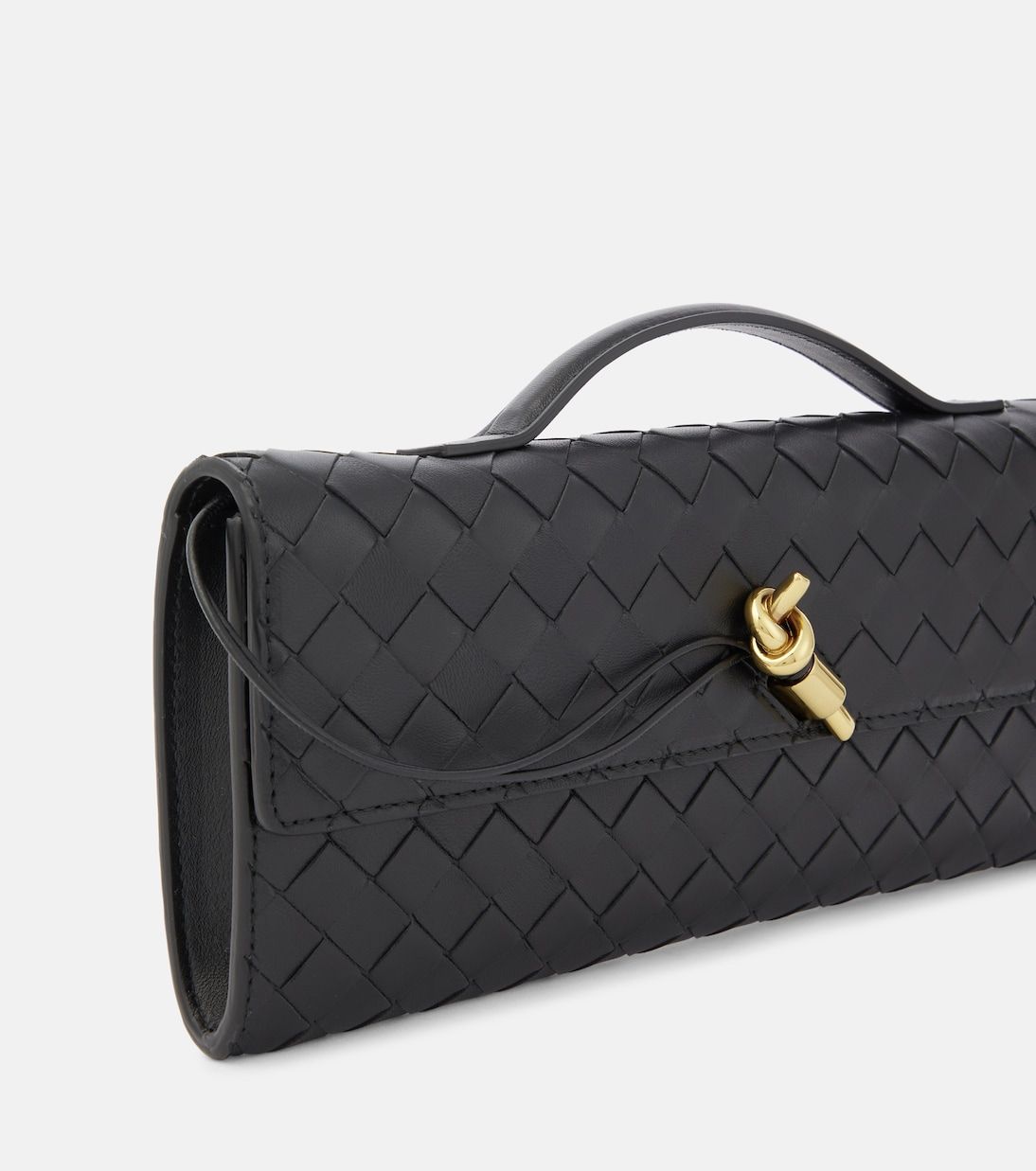 Bottega venetta andiamo clutch black _14