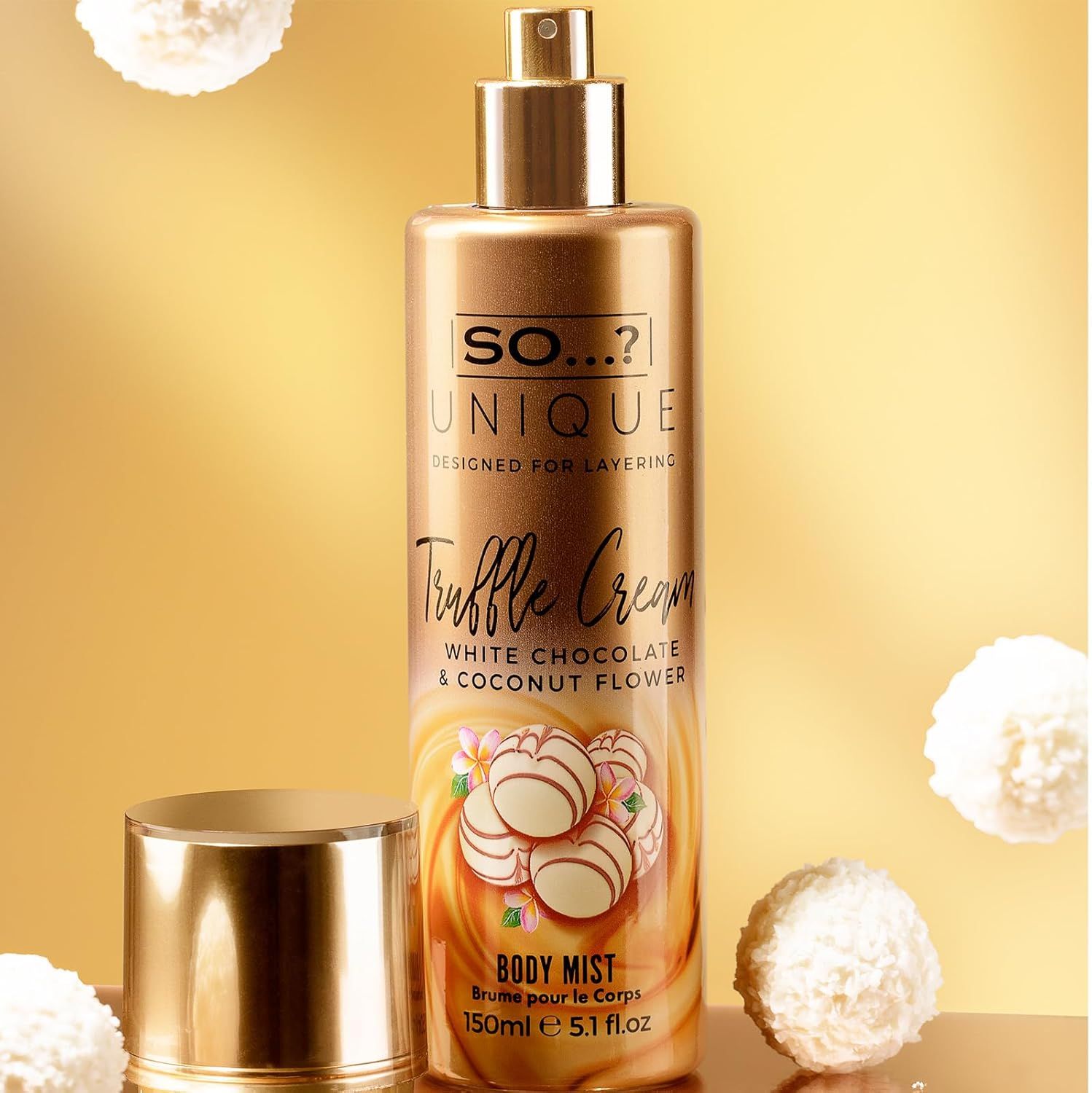 So…? Unique Womens Truffle Cream Body Mist Fragrance Sray 150ml_5