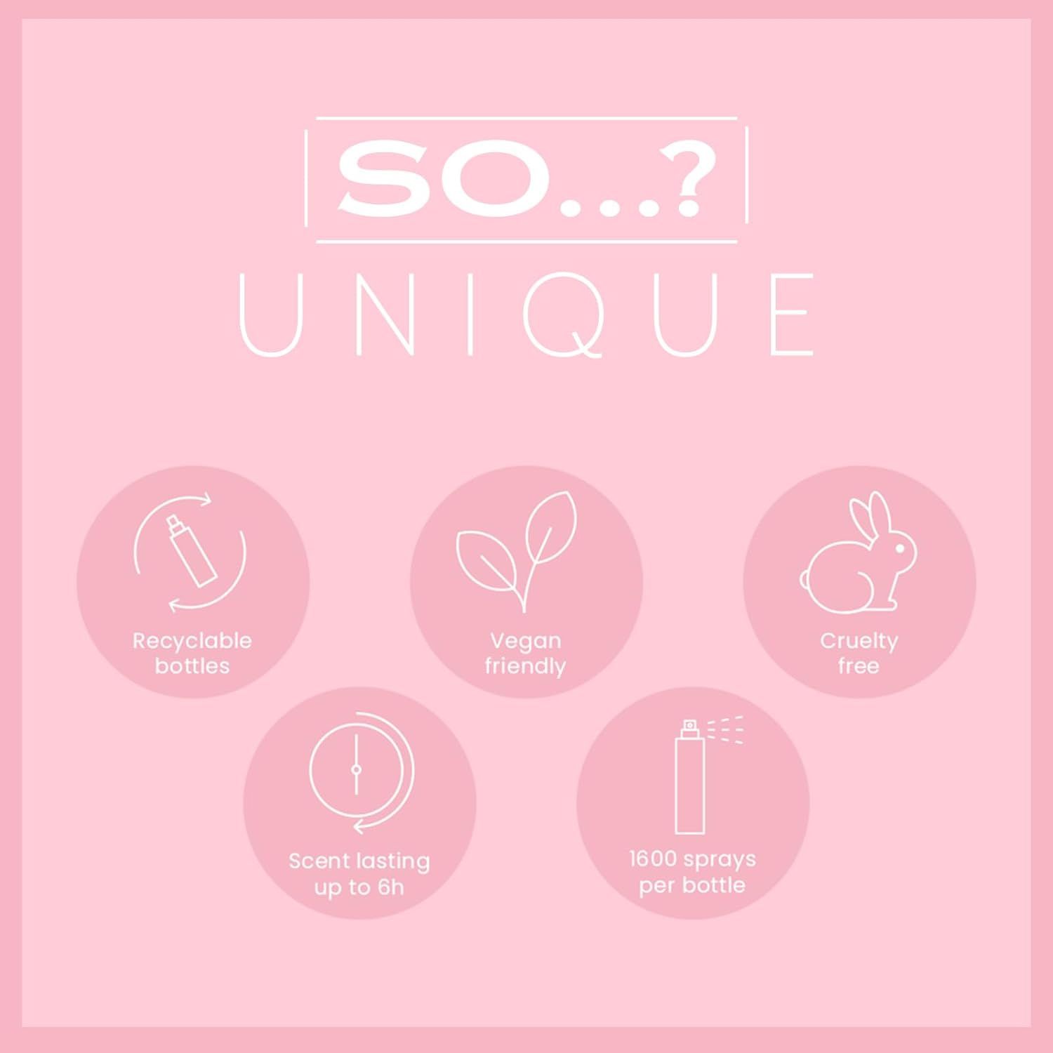 So…? Unique Womens Truffle Cream Body Mist Fragrance Sray 150ml_3