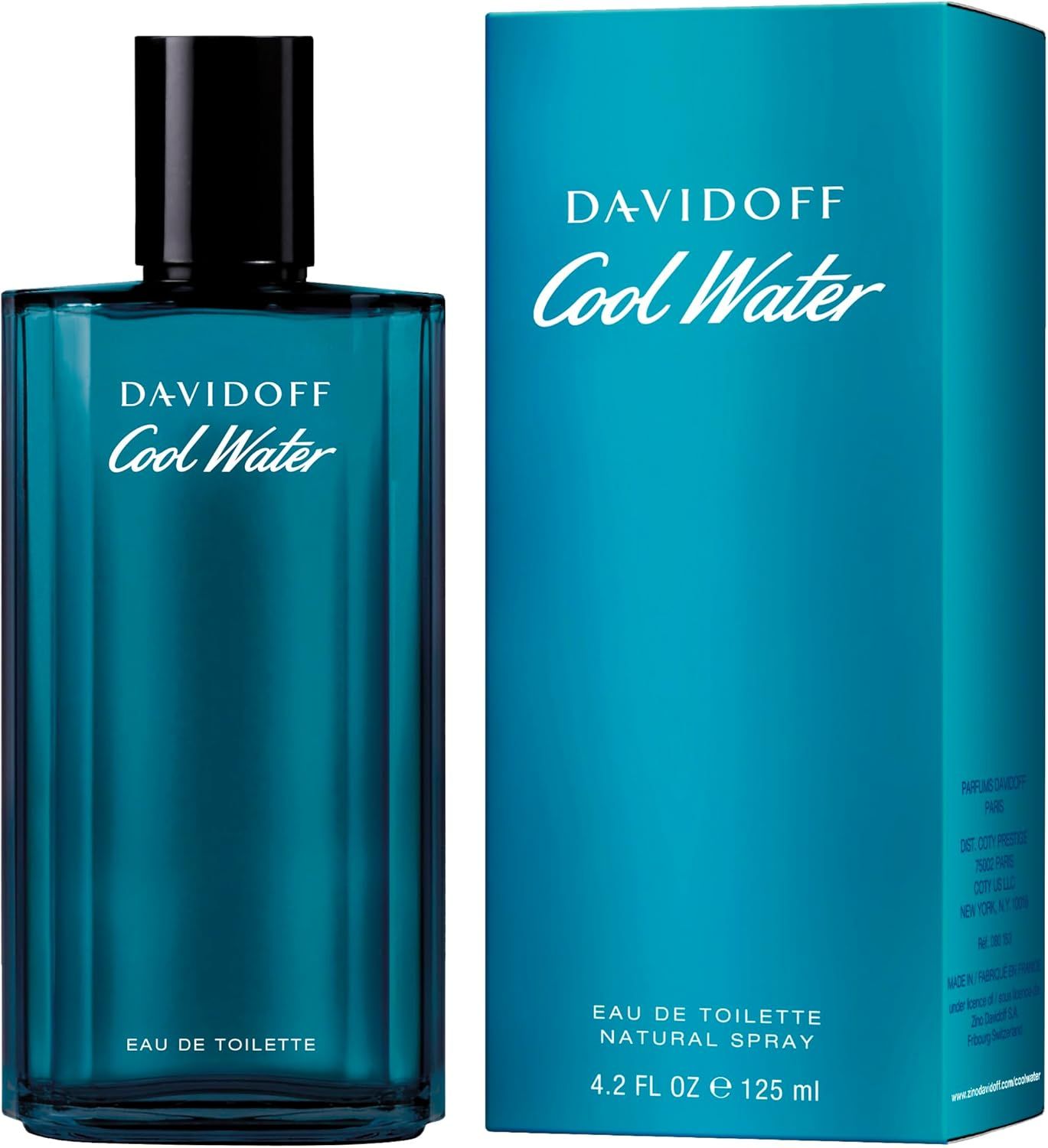 DAVIDOFF Cool Water, Eau de Toilette, Men's Perfume, Fresh, Marine and Aromatic Fragrance, Medium Longevity_1