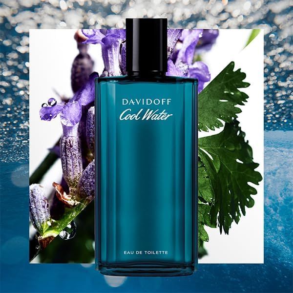 DAVIDOFF Cool Water, Eau de Toilette, Men's Perfume, Fresh, Marine and Aromatic Fragrance, Medium Longevity_2