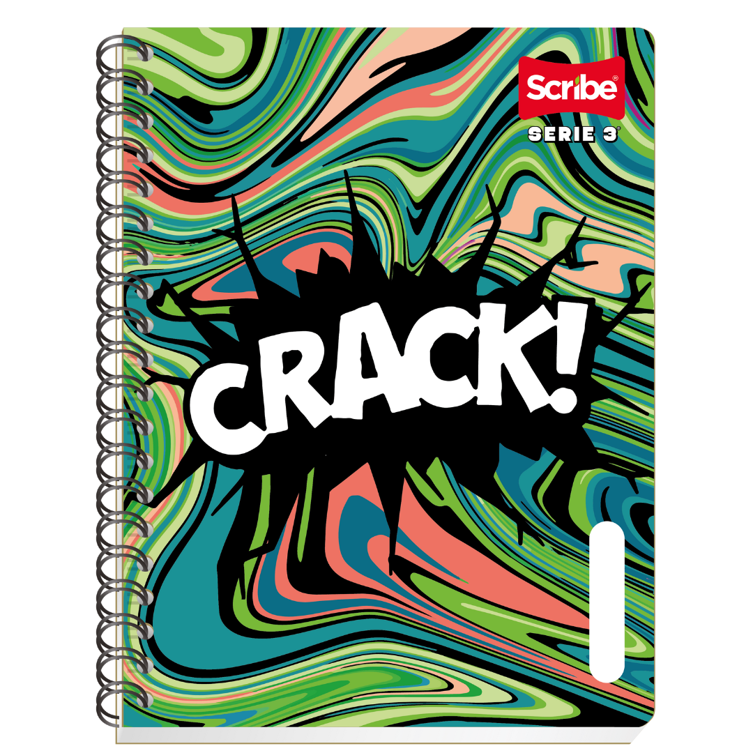 Cuaderno Profesional Serie 3 Scribe 100h. Doble Espiral  _0