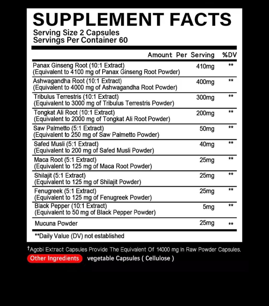 Testosterone Max T-On Booster ( 30caps )_1