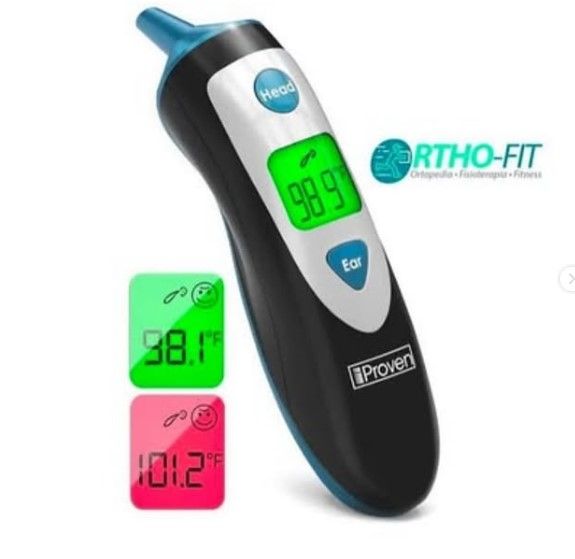 TERMÓMETRO MÉDICO PARA FRENTE Y OÍDO DIGITAL INFRAROJO_0