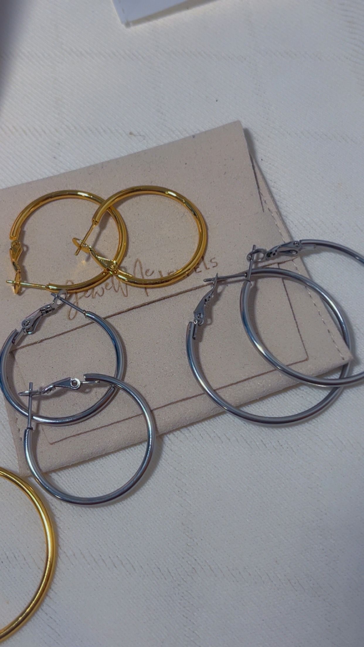 Hoop Earrings (Gold&Silver)_1