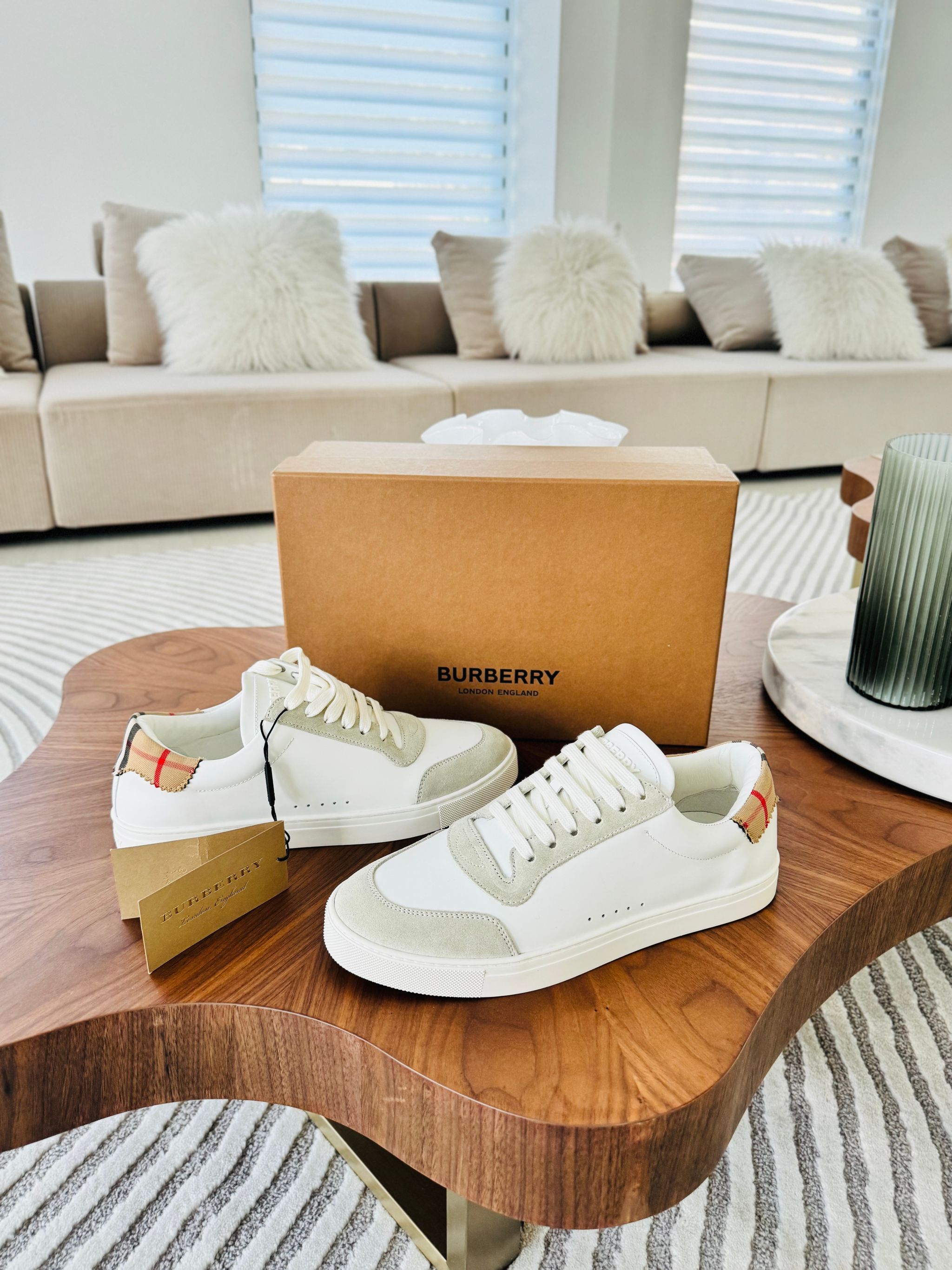 Sapatilhas Burberry clássicas _0