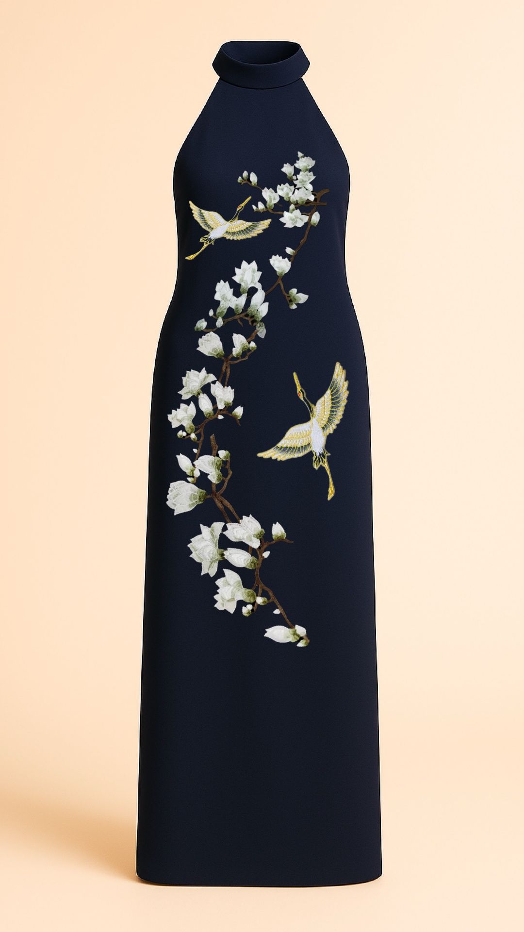 Magnolias Halter Dress_1