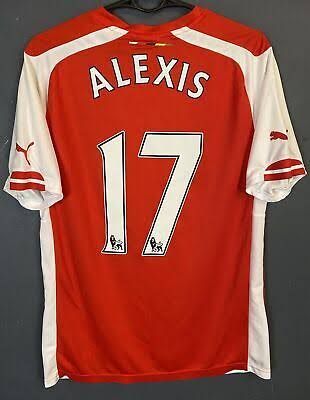 Arsenal 2014/15 Home Shirt (Red/white)_1