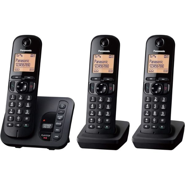PANASONIC TELEPHONE FIXE KX-TGC223 PORTATIF TRIO_1
